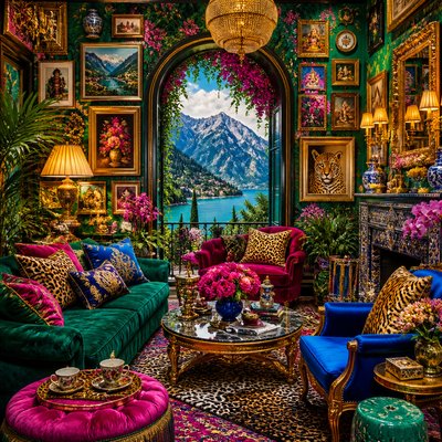 Maximalist Interior Design 2