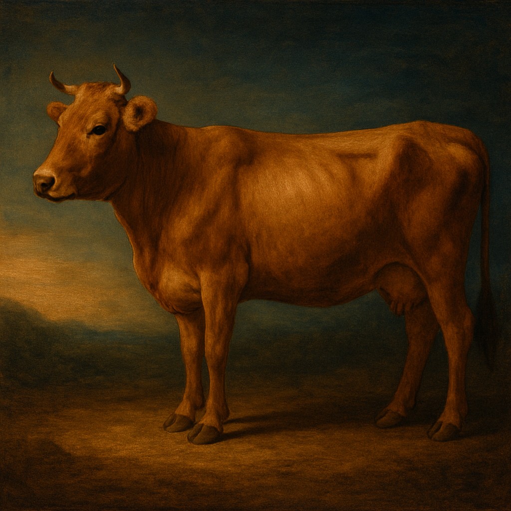 animal standing in natural pose