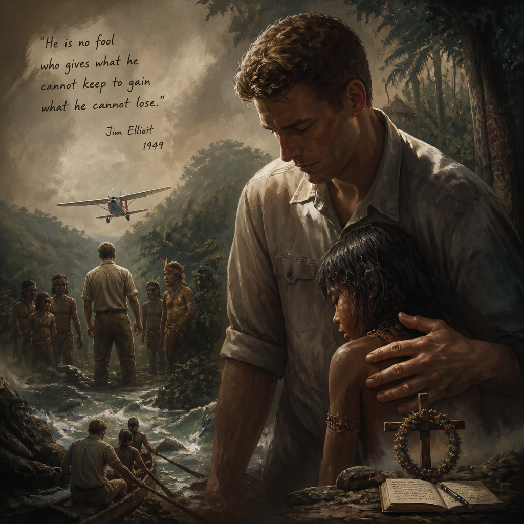 From Jim Elliot’s journal:
He is no fool who gives what he cannot keep to gain what he cannot lose. (1949)