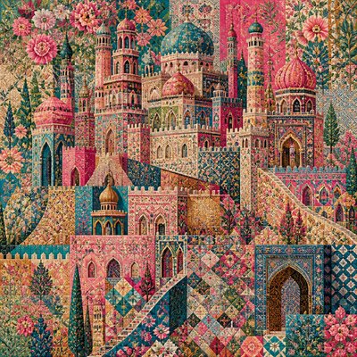 majestic castle on a hilltop