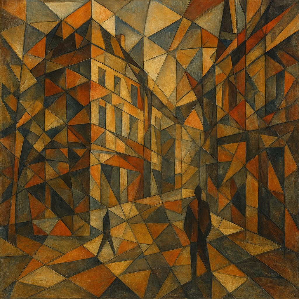 Cubist Still Life Art Style Style Transfer Example