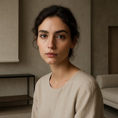 portrait of a person with expressive eyes