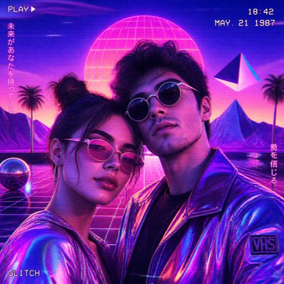 portrait of two people together