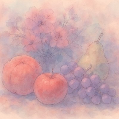 Watercolor Manga Dream Scene 3