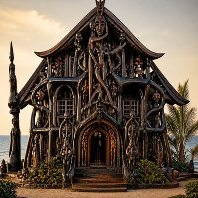 house with front view
