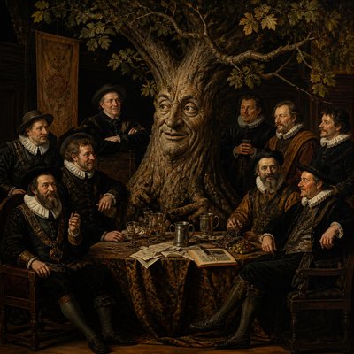 a tree in nature