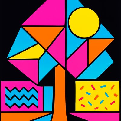 a tree in nature