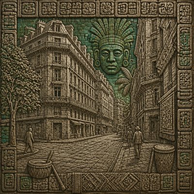Belizean Art Style Style Transfer Example