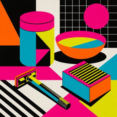still life with everyday objects