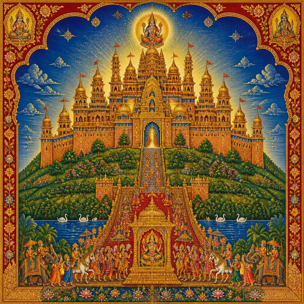 majestic castle on a hilltop
