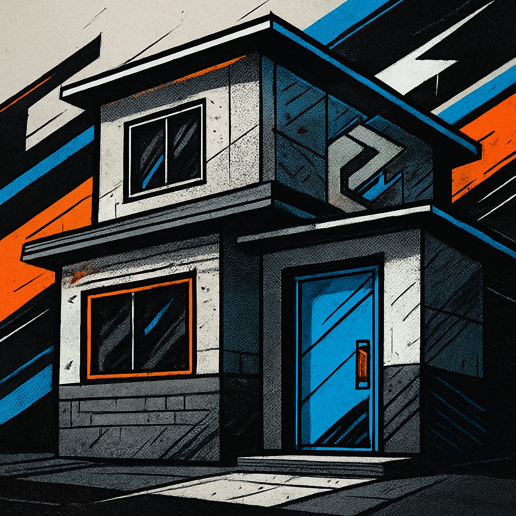 house with front view