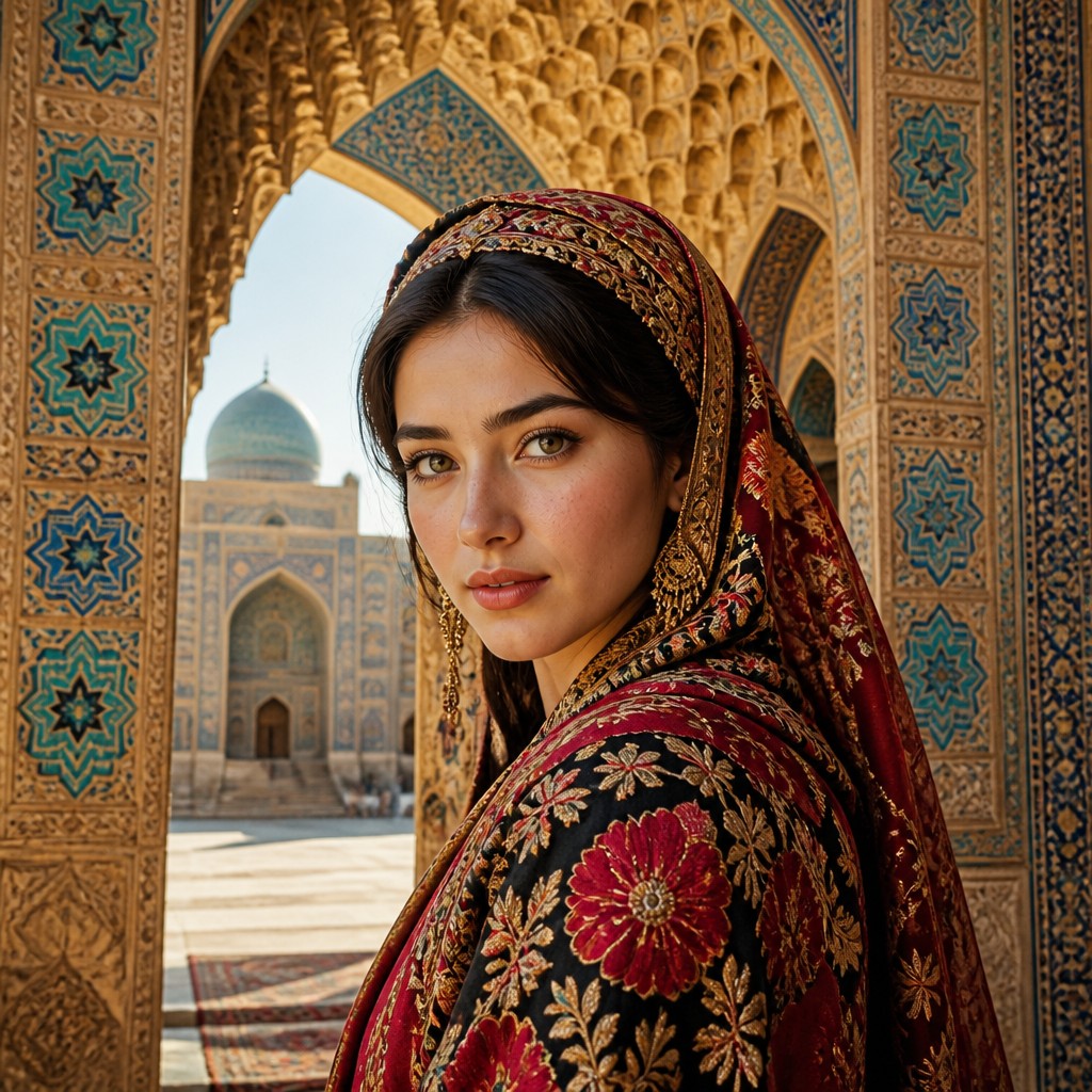 Uzbek Art Style example artwork 1