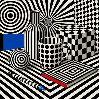 still life with everyday objects