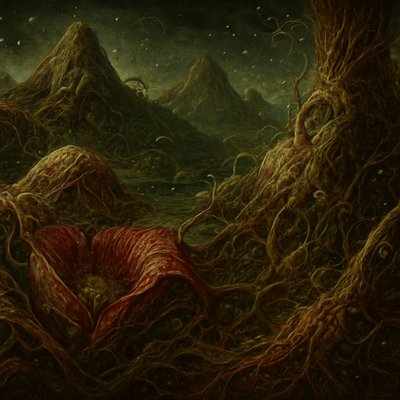 Botanical Nightmare Surrealism Art Style 2