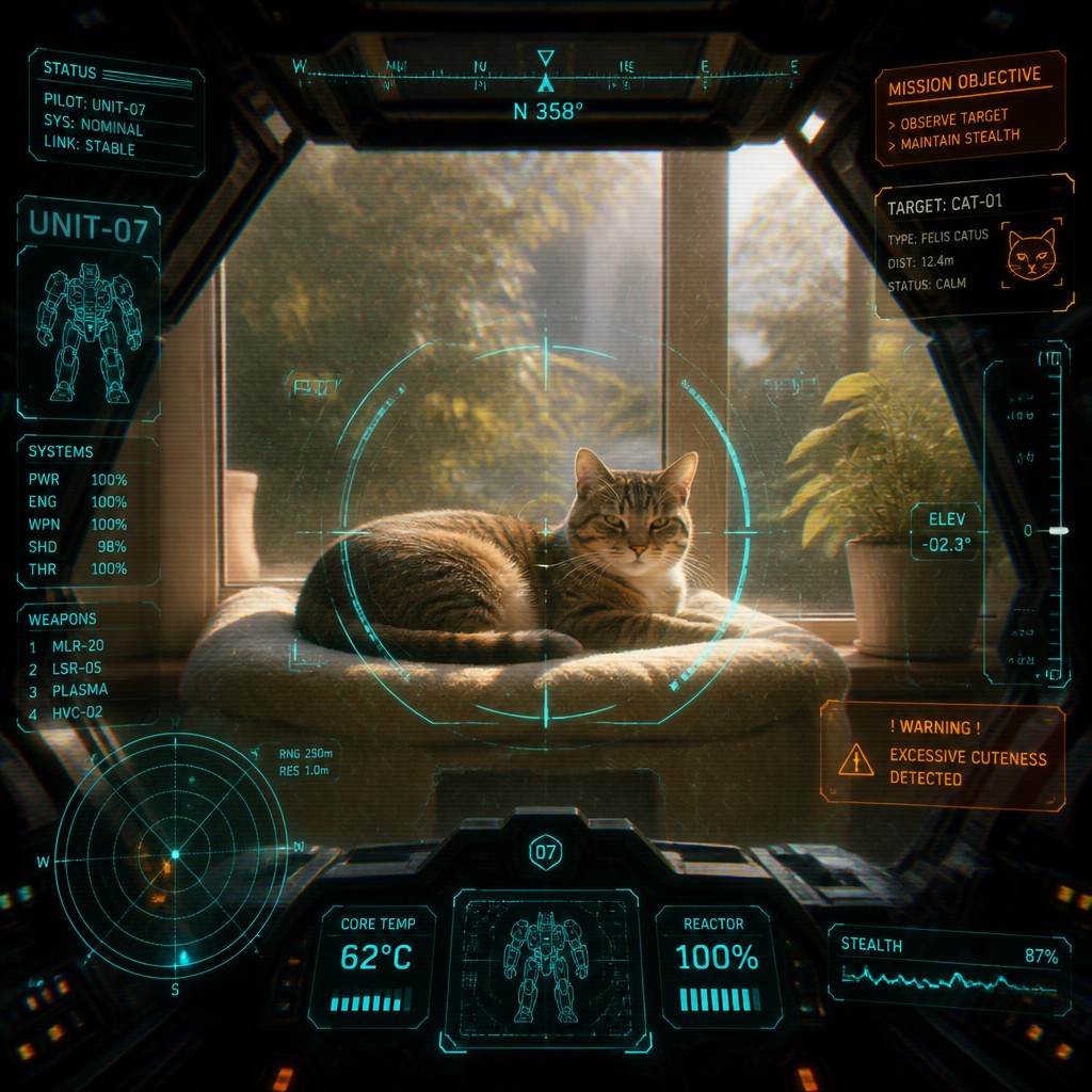 a cat lounging in a sunlit window