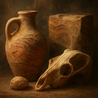 still life with everyday objects
