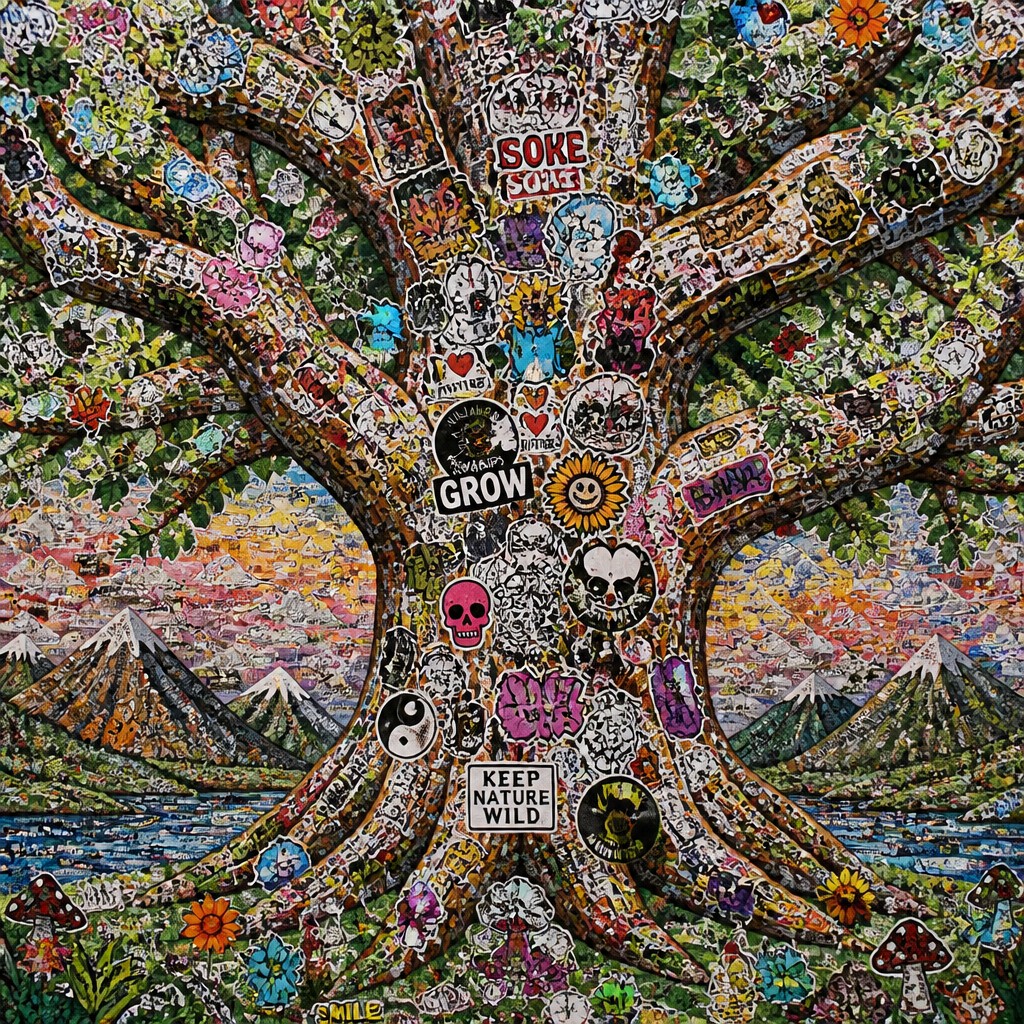 a tree in nature