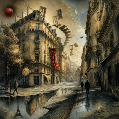 Surrealism Art Style Style Transfer Example