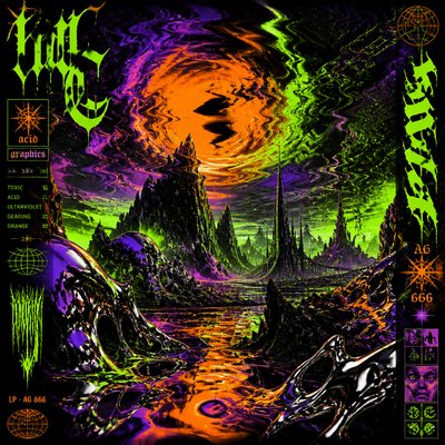 wide landscape with natural scenery — Acid Graphics