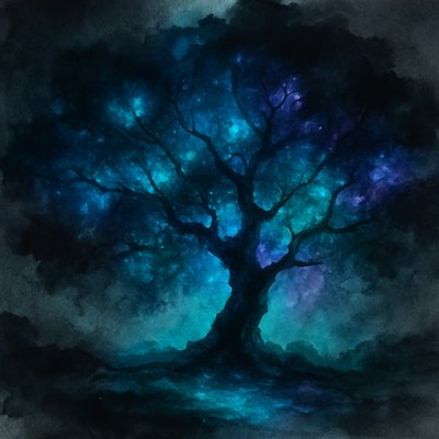 a tree in nature