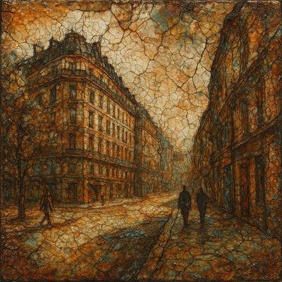 Japanese Raku Ceramic Art Style Style Transfer Example