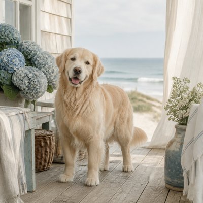 animal standing in natural pose