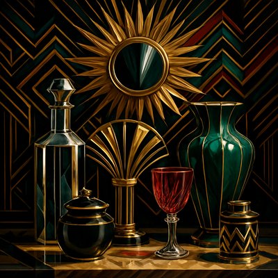 still life with everyday objects