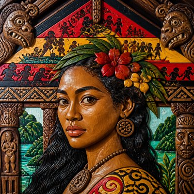 Palauan Art Style 1