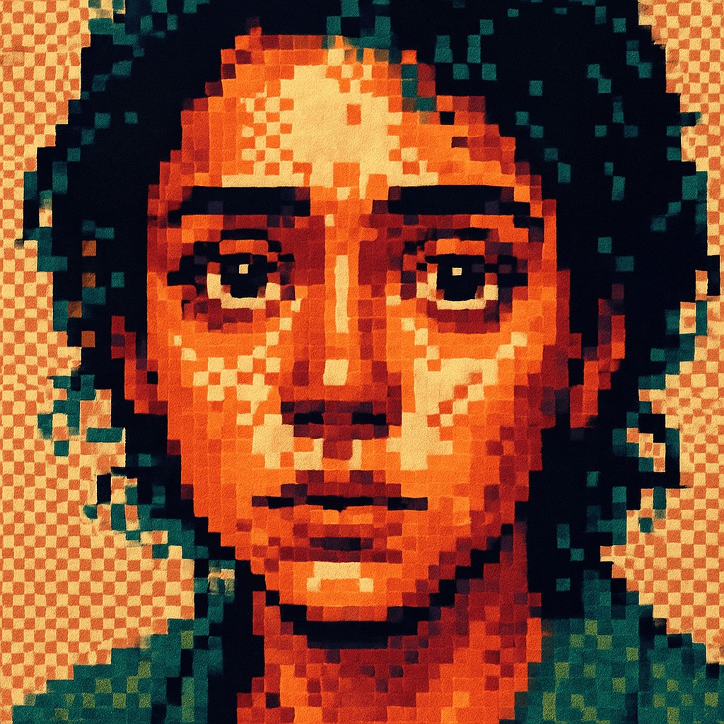 portrait of a person with expressive eyes