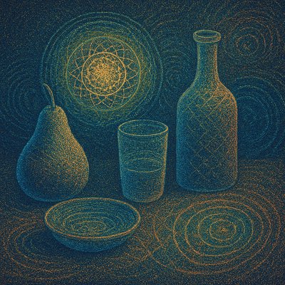 still life with everyday objects