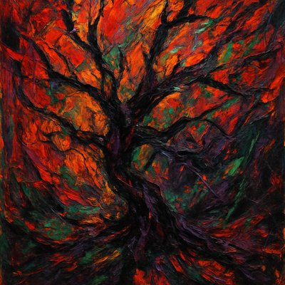a tree in nature