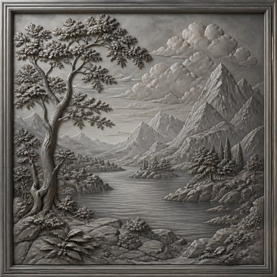 Grisaille Painting Style 2