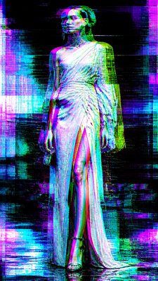 full-length portrait of an elegant figure