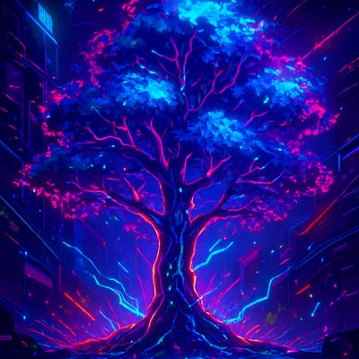 a tree in nature