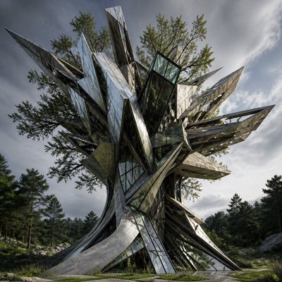 a tree in nature