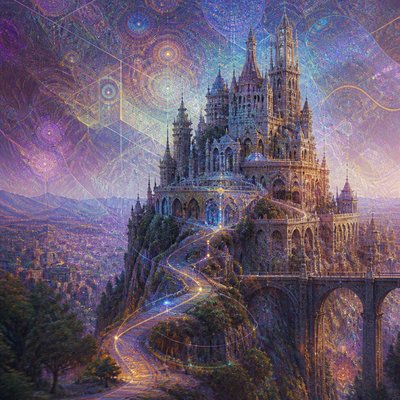 majestic castle on a hilltop