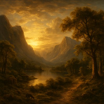 wide landscape with natural scenery