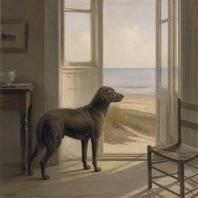 animal standing in natural pose — Danish Art Style