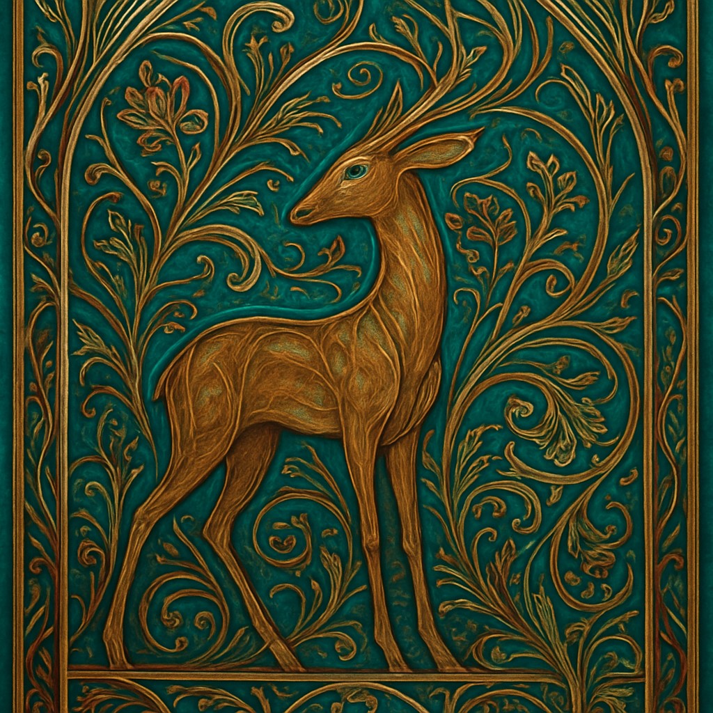animal standing in natural pose