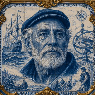 close-up portrait of an elderly person with expressive weathered features