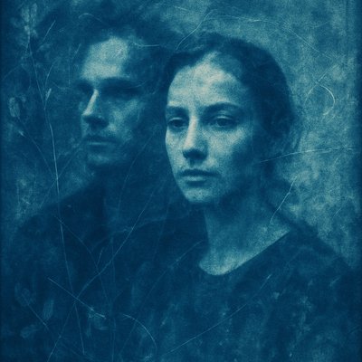 portrait of two people together