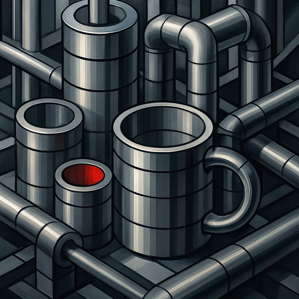 still life with everyday objects