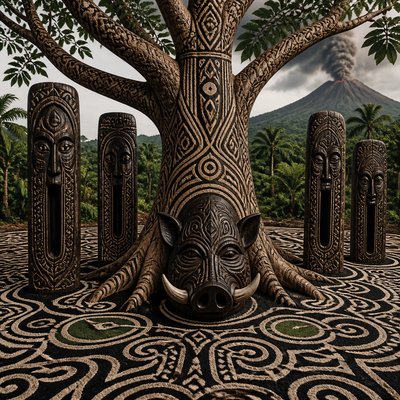 a tree in nature