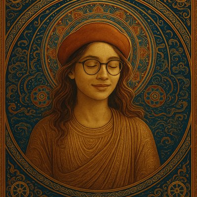 Buddhist Religious Art Style Transfer Example