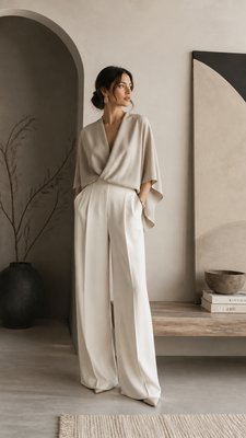 full-length portrait of an elegant figure
