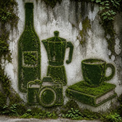 still life with everyday objects
