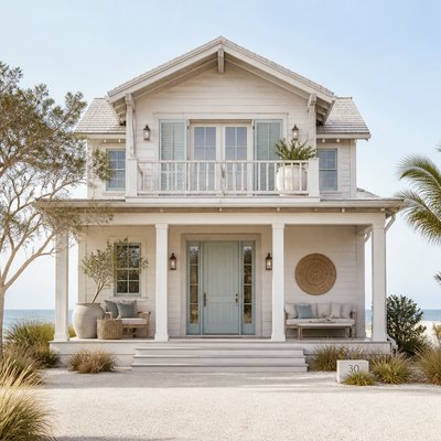 house with front view