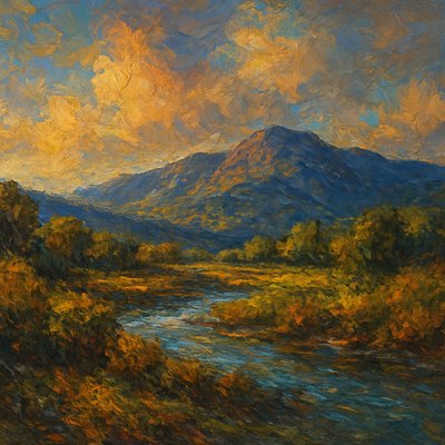 wide landscape with natural scenery