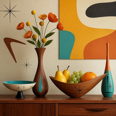 still life arrangement of fruits and flowers