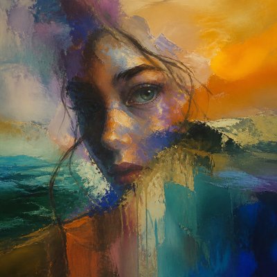 Abstract Landscape Art Style example